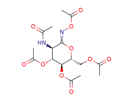 2-ACETAMIDO-2-DEOXY-D-GLUCONHYDROXIMO-1,5-LACTONE 1-N,3,4,6-TETRAACETATE