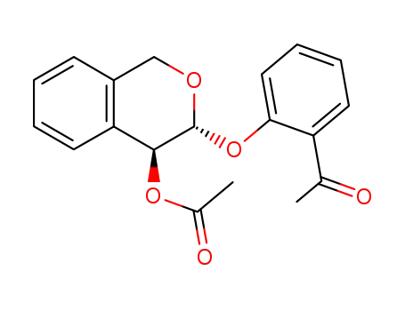 l'(acetyl-2'-phenoxy)-3-acetoxy-4-isochromanne