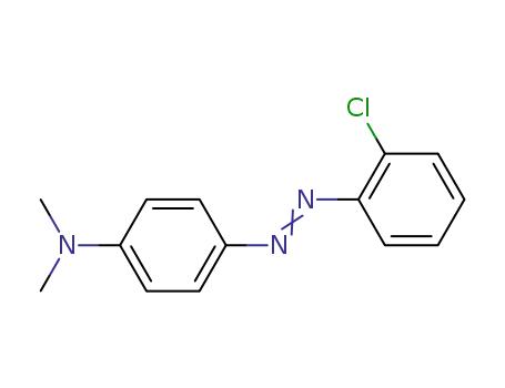 Molecular Structure of 3010-47-7 (2'-CHLORO-4-DIMETHYLAMINOAZOBENZENE)