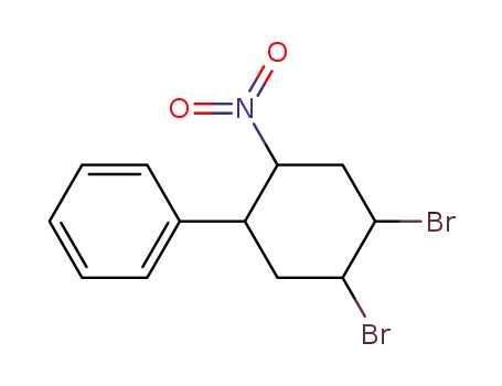 Molecular Structure of 5330-52-9 ((4,5-dibromo-2-nitrocyclohexyl)benzene)