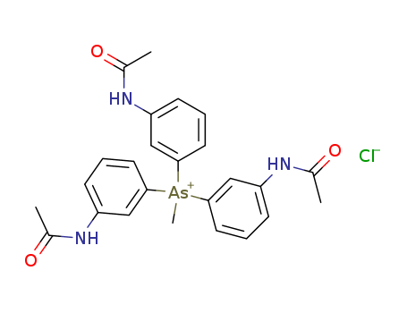 7495-21-8,tris[3-(acetylamino)phenyl](methyl)-lambda~5~-arsanyl,