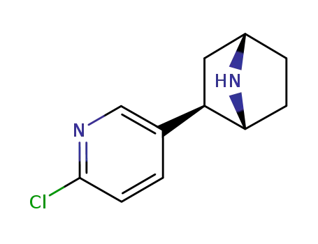 Molecular Structure of 140111-52-0 ((+/-)-EPIBATIDINE)
