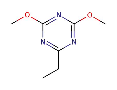 Molecular Structure of 705-78-2 (2-ethyl-4,6-dimethoxy-1,3,5-triazine)
