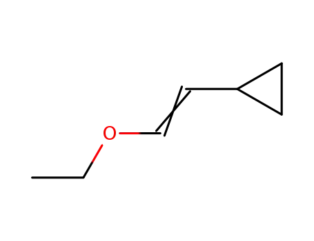 Molecular Structure of 77326-66-0 (Cyclopropane, (2-ethoxyethenyl)-)