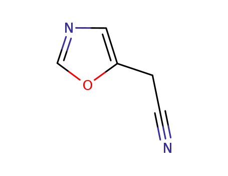 Molecular Structure of 947771-07-5 (5-oxazolmethyl cyanide)