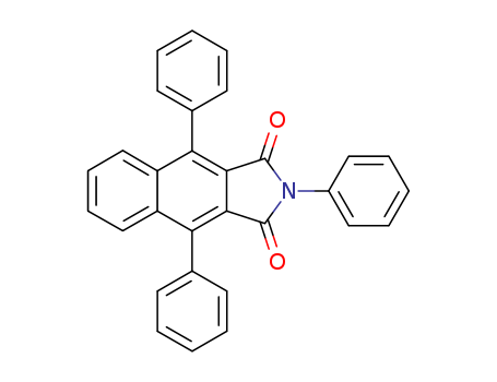 1H-Benz[f]isoindole-1,3(2H)-dione, 2,4,9-triphenyl-