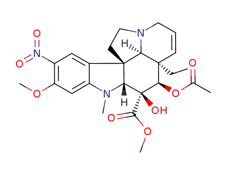 Molecular Structure of 211555-26-9 (10-nitrovindoline)
