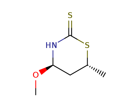 2H-1,3-THIAZINE-2-THIONE,TETRAHYDRO-4-METHOXY-6-METHYL-