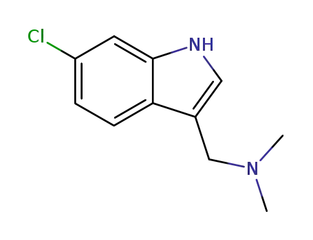 Molecular Structure of 50517-12-9 (6-CHLOROGRAMINE)
