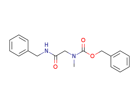 Carbamic acid, methyl[2-oxo-2-[(phenylmethyl)amino]ethyl]-, phenylmethyl ester