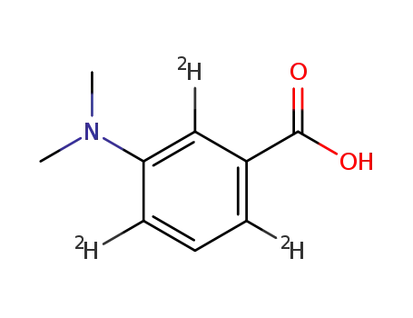 2,4,6-trideuterio-3-dimethylamino-benzoic acid