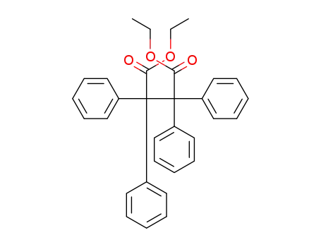 Molecular Structure of 141547-07-1 (Butanedioic acid, tetraphenyl-, diethyl ester)