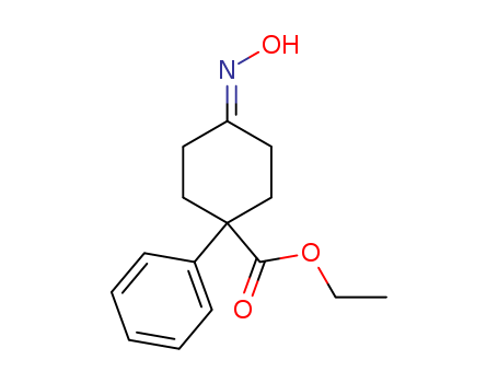 7475-62-9,ethyl 4-(hydroxyimino)-1-phenylcyclohexanecarboxylate,