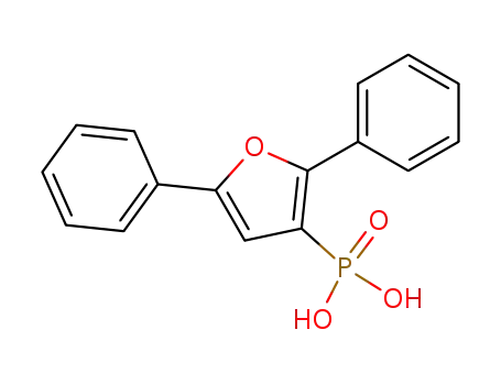 Molecular Structure of 7249-42-5 ((2,5-diphenylfuran-3-yl)phosphonic acid)