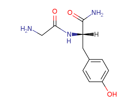 L-Tyrosinamide, glycyl- cas  3715-41-1