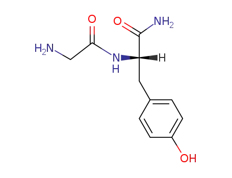 Molecular Structure of 3715-41-1 (glycyltyrosinamide)
