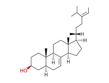 Molecular Structure of 23290-26-8 (DELTA7-AVENASTEROL)