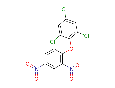 Molecular Structure of 61368-94-3 (1,3,5-trichloro-2-(2,4-dinitrophenoxy)benzene)