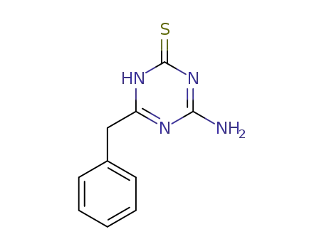 Molecular Structure of 30369-73-4 (4-amino-6-benzyl-1,3,5-triazine-2(5H)-thione)
