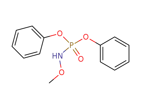 Molecular Structure of 19758-98-6 (diphenyl methoxyphosphoramidate)