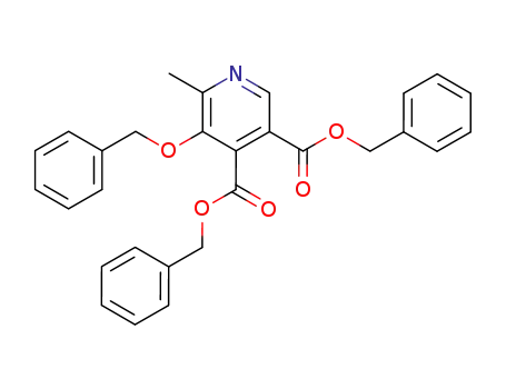 5-benzyloxy-6-methyl-pyridine-3,4-dicarboxylic acid dibenzyl ester