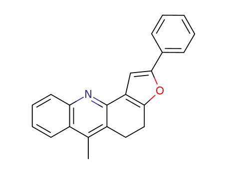 6-methyl-2-phenyl-4,5-dihydro-furo[2,3-<i>c</i>]acridine