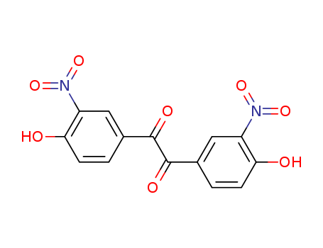 Molecular Structure of 100527-31-9 (Ethanedione, bis(4-hydroxy-3-nitrophenyl)-)