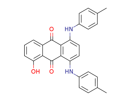 9,10-Anthracenedione,5-hydroxy-1,4-bis[(4-methylphenyl)amino]- cas  4392-68-1