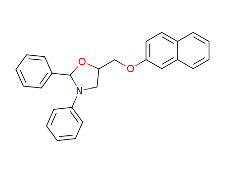 5-naphthalen-2-yloxymethyl-2,3-diphenyl-oxazolidine