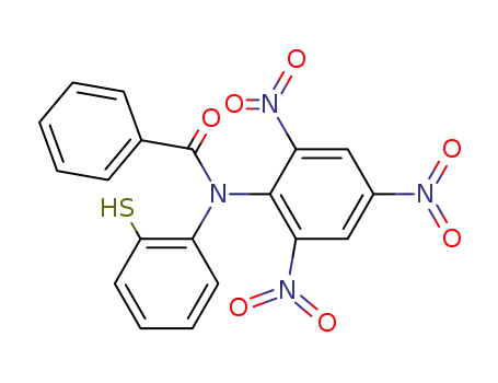 <i>N</i>-(2-mercapto-phenyl)-<i>N</i>-picryl-benzamide