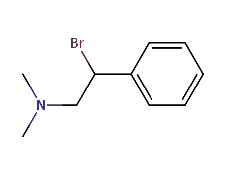 Molecular Structure of 7438-76-8 (N,N-dimethyl-2-bromophenylethylamine)