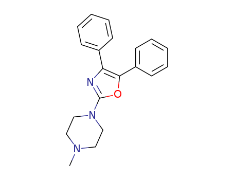 Piperazine, 1-(4,5-diphenyl-2-oxazolyl)-4-methyl-