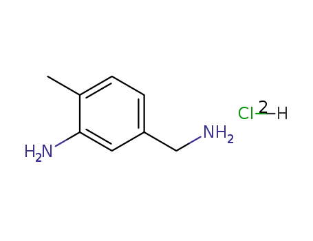 Molecular Structure of 102677-71-4 (3-AMINO-4-METHYL-BENZENEMETHANAMINE DIHYDROCHLORIDE)