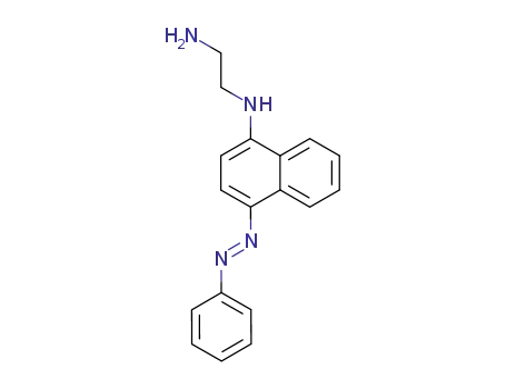 Molecular Structure of 132472-74-3 (<i>N</i>-(4-phenylazo-[1]naphthyl)-ethylenediamine)