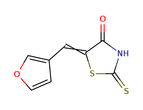 4-Thiazolidinone, 5-(3-furanylmethylene)-2-thioxo-
