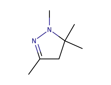 Molecular Structure of 3496-89-7 (1H-Pyrazole, 4,5-dihydro-1,3,5,5-tetramethyl-)