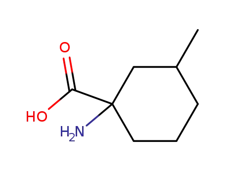Molecular Structure of 55550-84-0 (Cyclohexanecarboxylicacid, 1-amino-3-methyl-)
