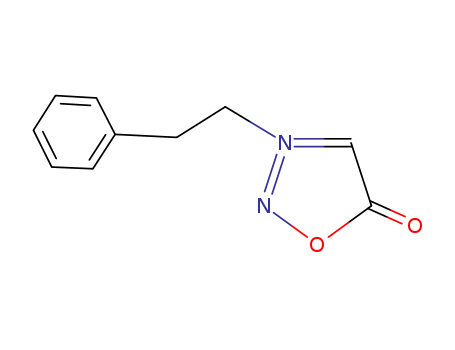 94214-84-3,5-oxo-3-(2-phenylethyl)-2,5-dihydro-1,2,3-oxadiazol-3-ium,