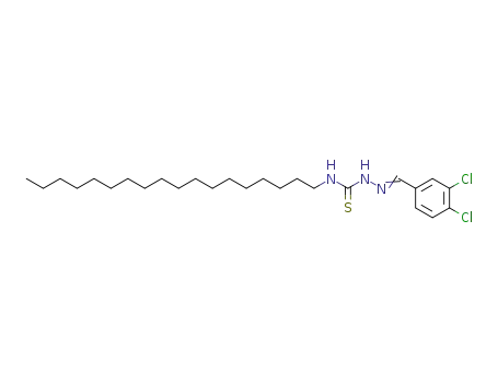 1-[(E)-(3,4-dichlorophenyl)methylideneamino]-3-octadecylthiourea