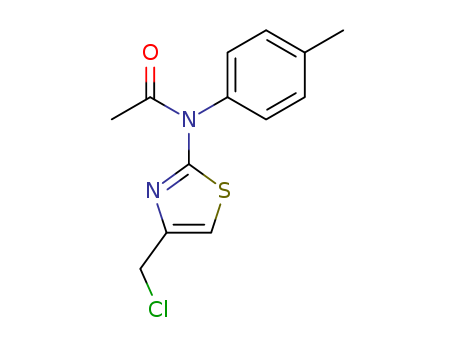 Acetamide,N-[4-(chloromethyl)-2-thiazolyl]-N-(4-methylphenyl)-