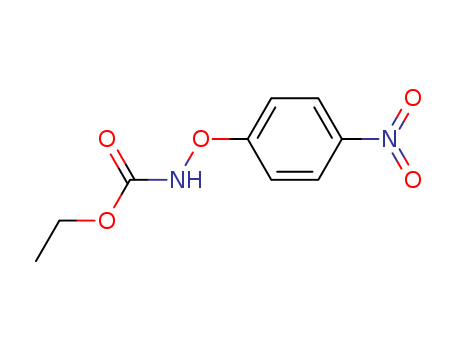 Molecular Structure of 13278-82-5 (Carbamic acid, (4-nitrophenoxy)-, ethyl ester)