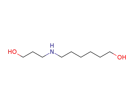 Molecular Structure of 61556-85-2 (1-Hexanol, 6-[(3-hydroxypropyl)amino]-)