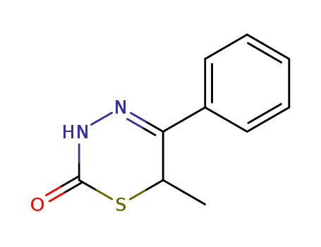 64273-26-3,6-methyl-5-phenyl-3,6-dihydro-2H-1,3,4-thiadiazin-2-one,NSC 298242