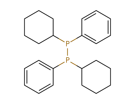 Molecular Structure of 62347-08-4 (Diphosphine, 1,2-dicyclohexyl-1,2-diphenyl-)