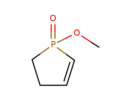 Molecular Structure of 694-66-6 (1-Methoxy-2,3-dihydro-1H-phosphole 1-oxide)