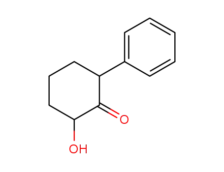 Molecular Structure of 105640-14-0 (Cyclohexanone, 2-hydroxy-6-phenyl-)