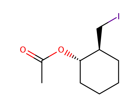 Cyclohexanol, 2-(iodomethyl)-, acetate, trans-