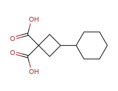 3-Cyclohexyl-cyclobutan-1,1-dicarbonsaeure