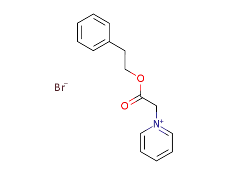 Molecular Structure of 136383-20-5 (N-(Phenylethyloxycarbonylmethyl)pyridinium bromide)