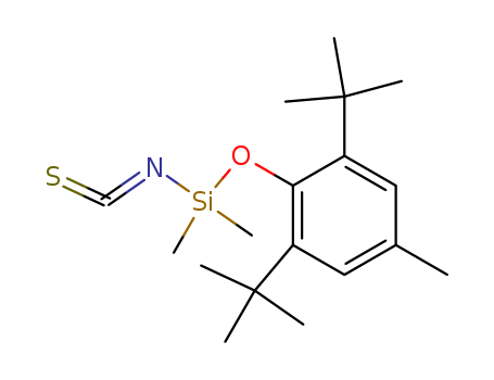 Silane,  [2,6-bis(1,1-dimethylethyl)-4-methylphenoxy]isothiocyanatodimethyl-